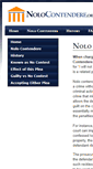 Mobile Screenshot of nolocontendere.org